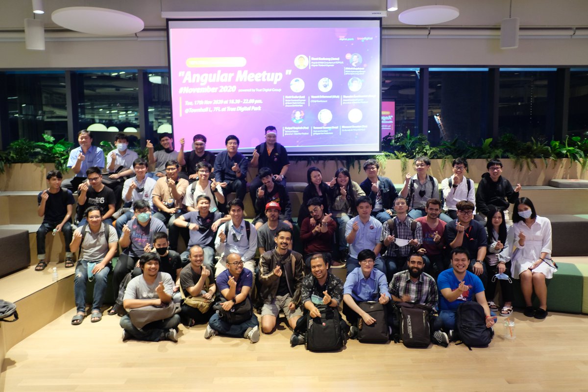 AngularThailand's tweet image. Thanks everyone for joining. It was a nice Angular meetup.
See you in the next Angular Meetup. 🅰️
#angular #angularth