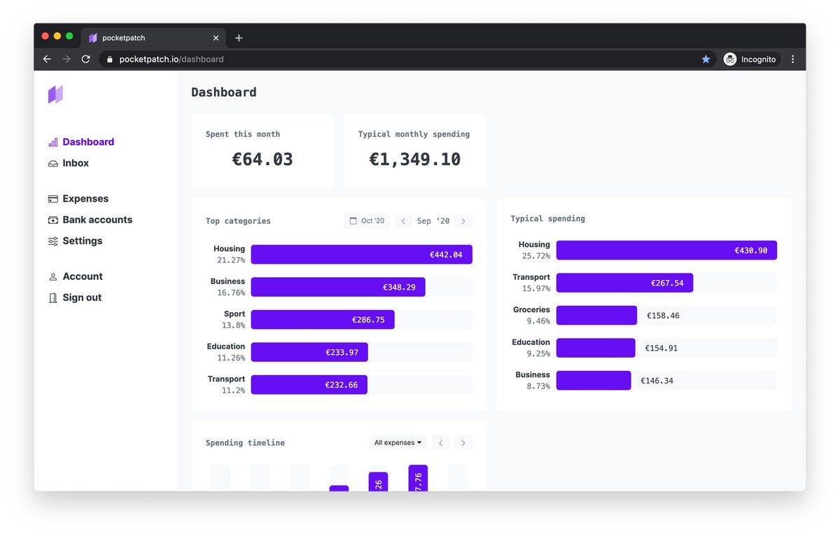 BetaList's tweet photo. PocketPatch: Get good at money by easily tracking

https://t.co/gbKEE6Cg9k https://t.co/N5nJ0GlIZ9