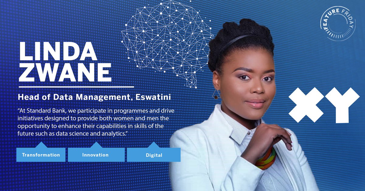 SBGroup's tweet photo. While technology is still largely a male-dominated industry, Linda Zwane, our head of Data Management for Eswatini, is all about gender inclusivity. ​​

Linda believes that #ItCanBe an industry that holds great promise with more women in the AI talent pool. #FeatureFriday https://t.co/wPSpvdSRCA