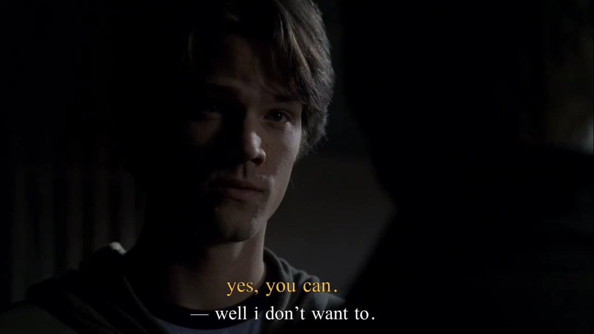Iawgirl's tweet photo. oh how the tables have turned 🥺 my boys 🥺💔#winchestersforever   #supernatural 

1.01 // 15.20 https://t.co/3NpzMpg940