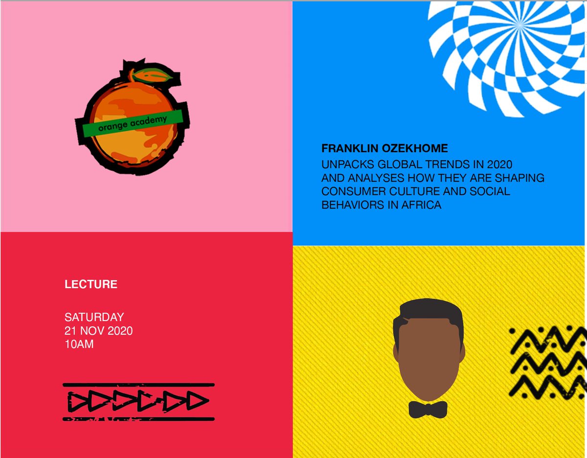 frankozekhome's tweet photo. TRENDVERSE x AFRICAN CONSUMER ::
Discourse starts in 24hours.
Letโs talk strategy ๐ฏ% @orangeacademylagos ๐
๐ปโโ๏ธ
#humanbehavior #trendverse #popculture #consumertrends #consumerculture #africanconsumer #culturalforesight #marketinginnovation https://t.co/bazvTvWV3M