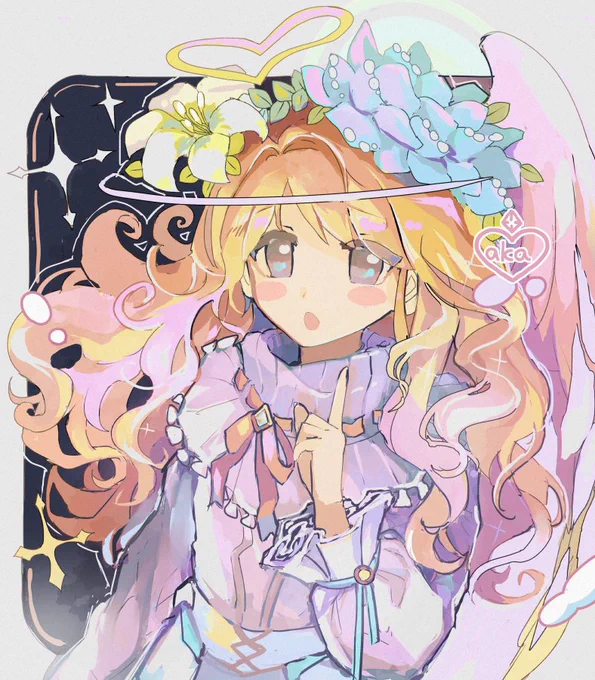 お花の天使ちゃん??? 