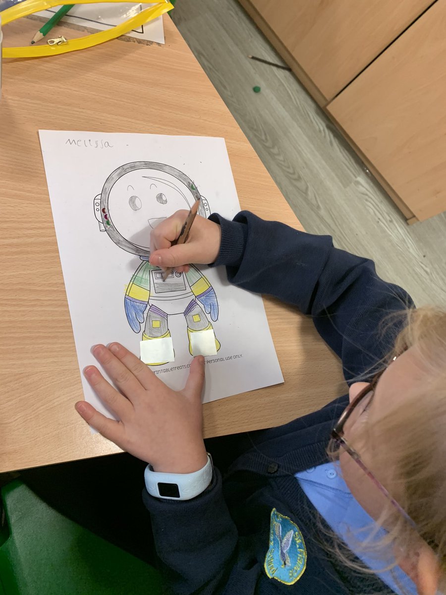 MrsErikaStfr's tweet photo. The Primary 2s have also read #Rocketmole for @BookWeekScot 📚❤️ We then created a fact file about Armstrong Mole and designed our very own cool spacesuits 👩‍🚀🛰🔭🌕 https://t.co/Buv3MujJAL