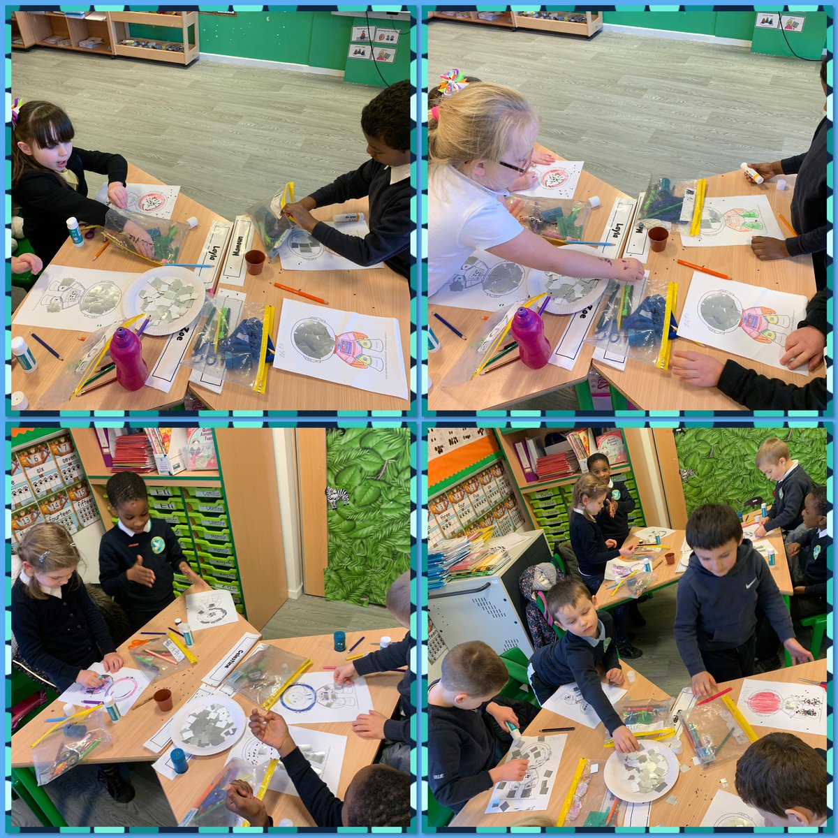 MrsErikaStfr's tweet photo. The Primary 2s have also read #Rocketmole for @BookWeekScot 📚❤️ We then created a fact file about Armstrong Mole and designed our very own cool spacesuits 👩‍🚀🛰🔭🌕 https://t.co/Buv3MujJAL