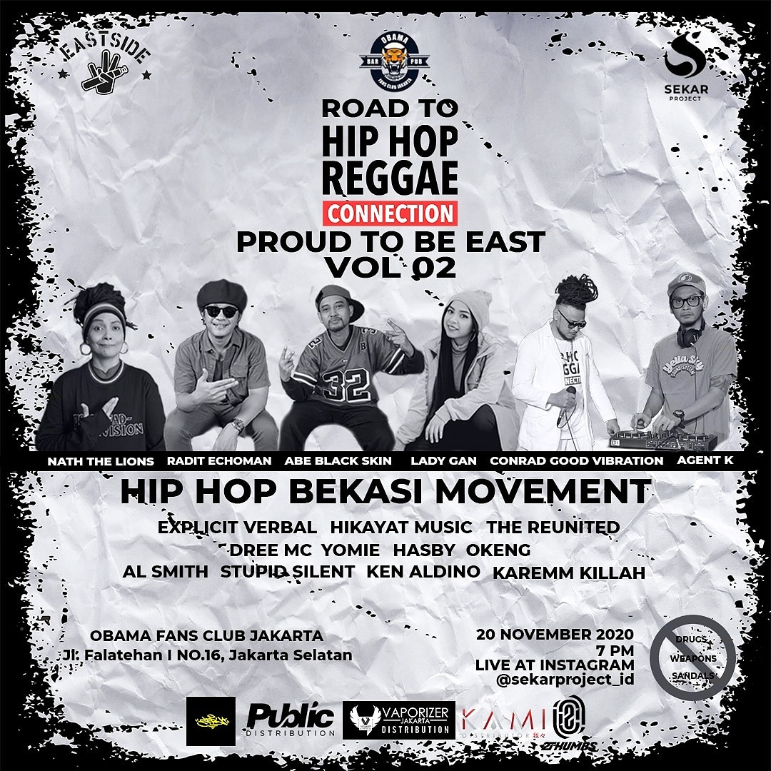 Sampai ketemu malem ini di Obama Fans Club Jakarta. Akan perform bareng temen-temen yg luar biasa 🔥🔥