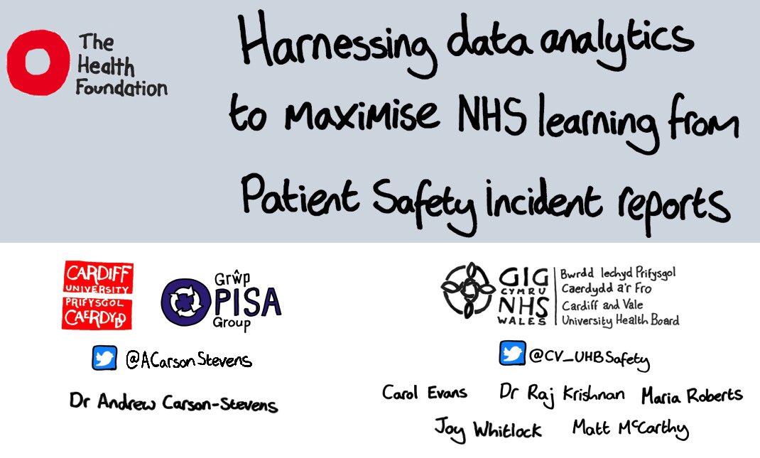 Matt_McCarthy87's tweet image. Very privileged to be presenting our Health Foundation project today. Huge thanks to everyone who has been involved for all of their hard work, especially our fantastic junior doctors #THFanalytics @CV_UHB @cardiffuni @CV_UHBSafety