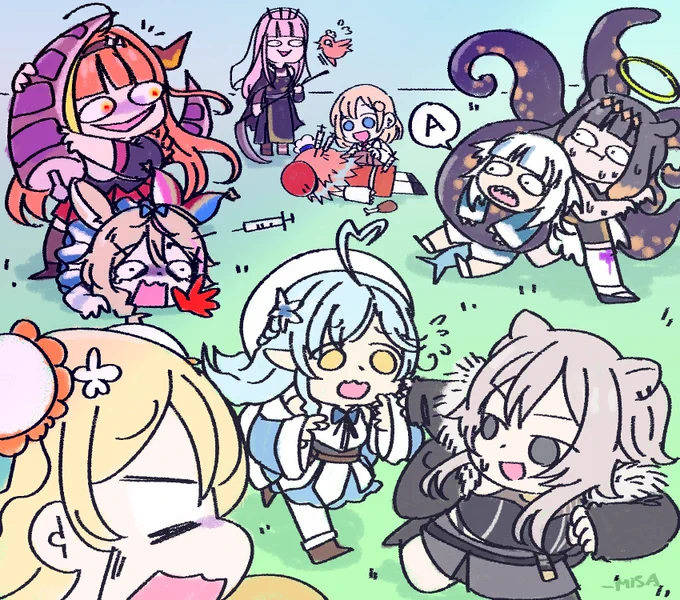 ウェーイ～
#絵晒したらみんながブァァァってRTしてくれてブァァァってフォロワーがブァァァって増えブァァァるブァァァらブァァァしブァァァブァァァァァアアい 