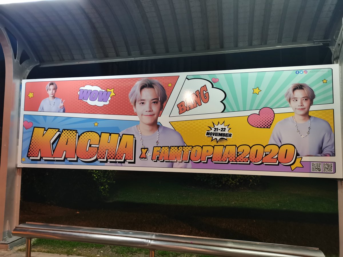 fuyuaslan's tweet photo. กลางวันมันร้อน​ ถ่ายกลางคืนก็สวยเหมือนกัน​
 #kachaxfantopia2020project https://t.co/gxjYDjZ7RH