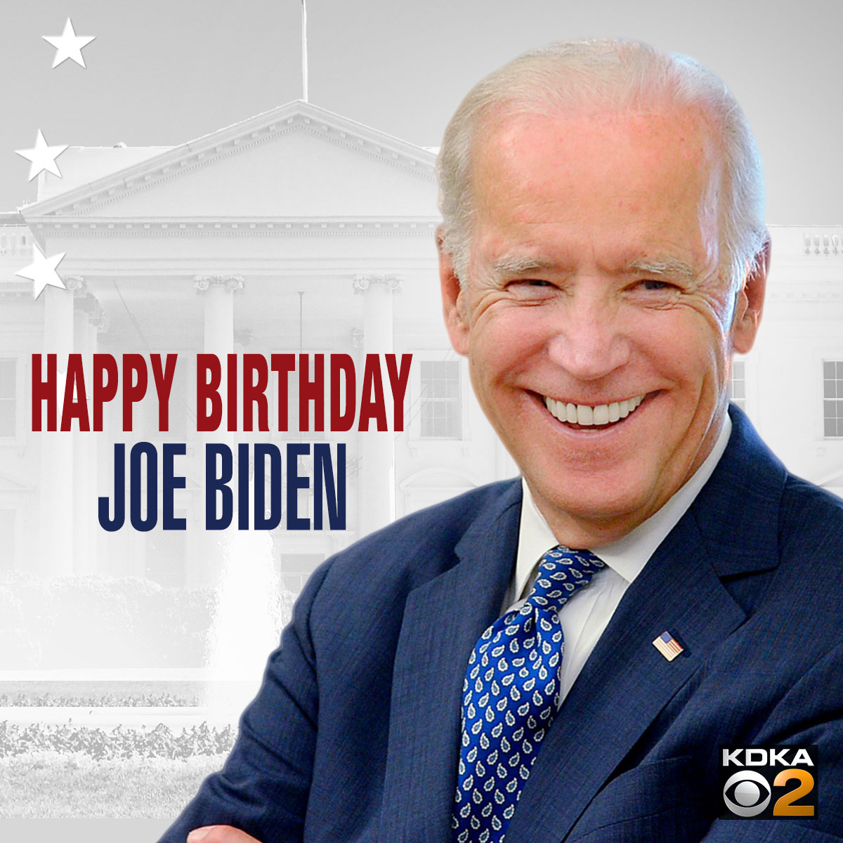 KDKA on X: " Happy Birthday president-elect Biden! He turns 78 years old today. https://t.co/BwncFNyoyE" / X