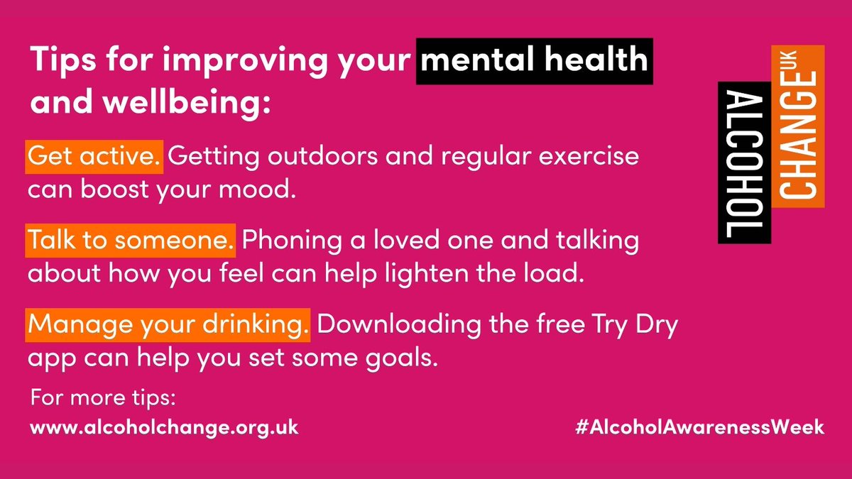 MyLivingWell1's tweet photo. Top Tips for improving your mental health and wellbeing
https://t.co/kkgdc6wDsl

Or take our quiz to see how you're doing - https://t.co/xmT0TjpAze

#IAmLivingWell #SCW20 #AlcoholAwarenessWeek https://t.co/Xq7Hj9cazj