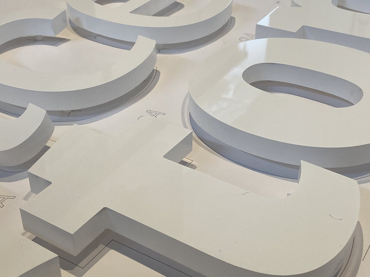 TheSignBridge's tweet photo. We love the high gloss finish on these letters which are ready to be delivered to our customer on Monday.
#thesignbridge #signs #signage #signletters #acrylicletters #gloss #highpeak #manchester #stockport #macclesfield https://t.co/8drkYisaYH