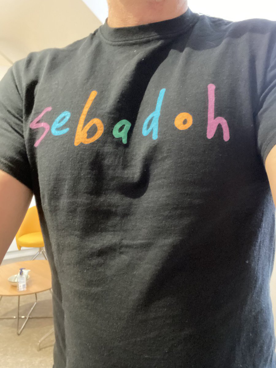 Our drummer is wearing <a href="/realSeBADoh/">SeBADoh</a> for #TShirtDay any chance of hearing them <a href="/maryannehobbs/">maryannehobbs</a> <a href="/BBC6Music/">BBC Radio 6 Music</a>