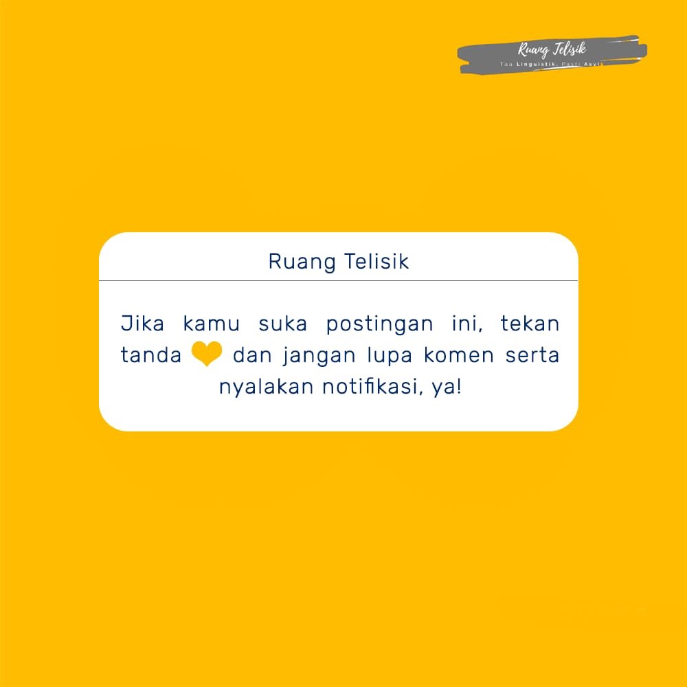 ruangtelisik's tweet image. Ternyata kata 'Tarik sis, semongko' ini pada awalnya merupakan aba-aba pada pementasan lagu dangdut koplo berjudul 'Bunga'

Mau tau lebih lanjut tentang istilah 'Tarik sis, Semongo'? Yuk slide sampai habis 

#tariksissemongko
#tariksissemongko👎
#kataviral #viral #bahasaviral