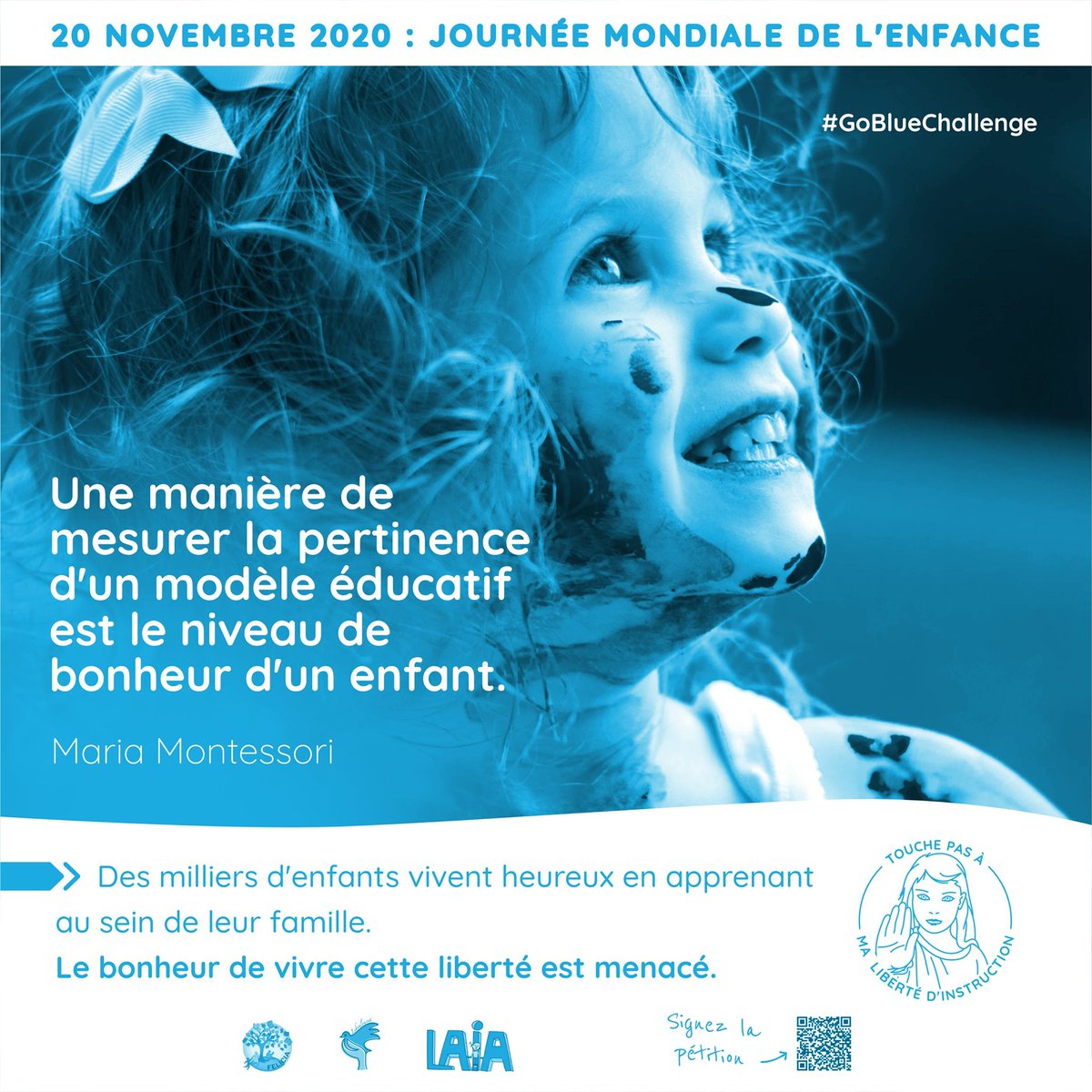 UnieAssociation's tweet photo. @education_gouv la #CIDE c'est aussi la #liberté dont vous voulez les priver.
@EmmanuelMacron @jmblanquer @JeanCASTEX #GoBlueChallenge @UNICEF_france @fedefelicia #touchepasamonief #eniefmercinosenfantsvontbien https://t.co/Wu2Cojp1JH