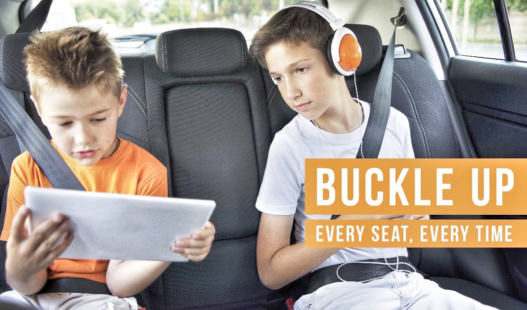 MHPTroopC's tweet photo. Buckling up, no matter what seat youโre in, is the most effective way to protect yourself and your passengers in the event of a crash. #BuckleUpMS https://t.co/8XWHQajM0A