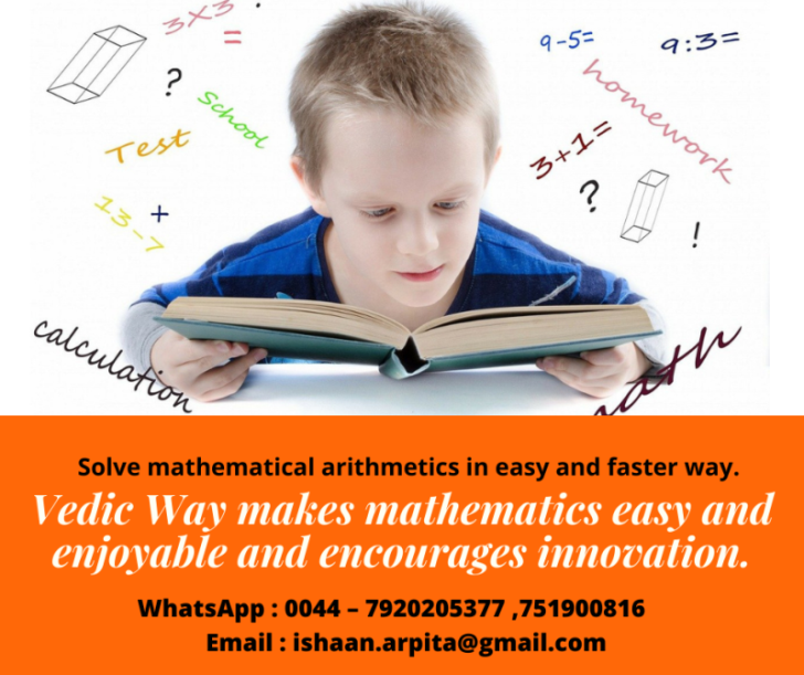 math_mental's tweet photo. Solve mathematical arithmetic's in easy and faster way. Vedic Way makes mathematics easy and enjoyable and encourages innovation.
#Vedicmath   #OnlineAbacusClass #NumberNinza #VedicMathTraining #Vedicmathonline #KidsAbacusClass  #class #canada #usa #uk #mathforlife https://t.co/31vfuQzaPu