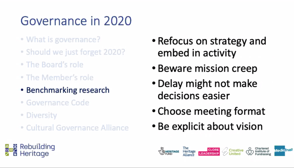Now is the time to make change but we need to mindful of checking for risks and bias. A great list of checks here about how to run useful decision making meetings