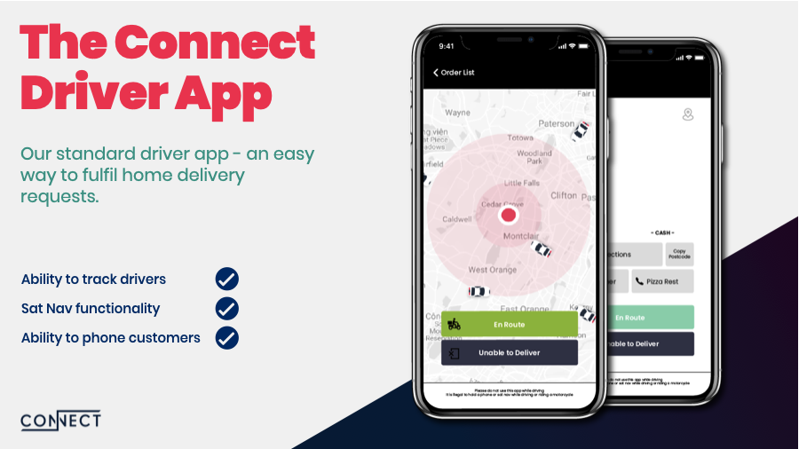 Sadly, many bars and restaurants can't welcome customers in to dine with them just now. Thankfully, Connect is able to offer a lifeline, with its home delivery feature - complete with driver app - at no extra cost. Learn more here - thisisconnect.co.uk/driver-app

#hospitalitysolutions