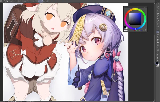 あと半分!!!ლ(╹◡╹ლ)
#原神 