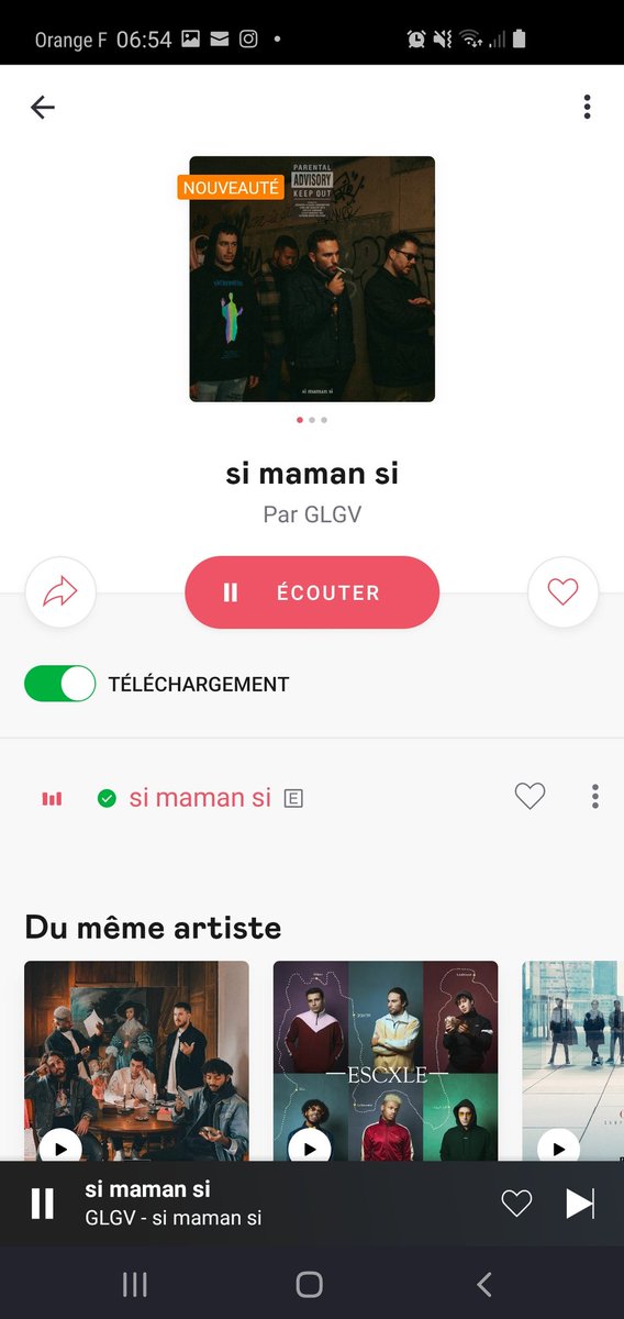 glgv__'s tweet image. &quot;Si Maman Si&quot; disponible partout 🌹
hyperurl.co/glgvsimamansi
