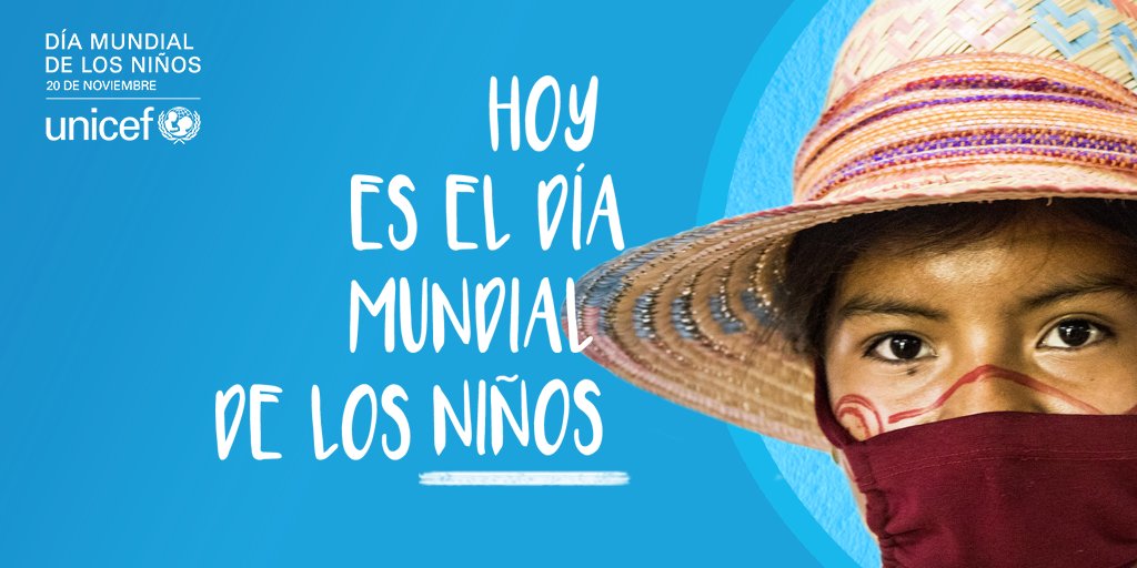 unicefvenezuela's tweet photo. Hoy #DíaMundialDeLosNiños se conmemoran 31 años de la firma de la Convención sobre los Derechos del Niño, documento ratificado por casi todos los países. 

Hoy celebramos los derechos de todos los niños y re imaginamos un 🌎mejor para ellos. https://t.co/IIPWTGsuT3
