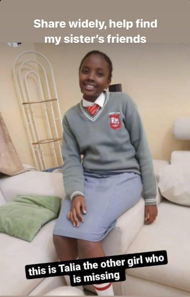 johnnjenga's tweet photo. TALIA is MISSING 

She was kidnapped together with six other girls on 14 Nov 2020 in Nairobi, Kenya, and is on transit either in Kenya or internationally as a sex slave. If you see her, call her name and call for help. Thank you @lynn_kandie for this image. #WorldChildrensDay https://t.co/vbimHpkE32