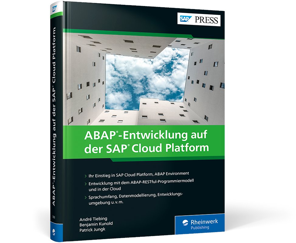 RealCore_Group's tweet photo. Heute startet der Verkauf des jüngsten Werkes unserer Fachbuchautoren. Das Buch „ABAP®-Entwicklung auf der SAP® Cloud Platform“ beschreibt anschaulich wie man mit der ABAP®-Umgebung in der SAP® Cloud Platform arbeitet. Informationen zur Bestellung: https://t.co/gkWM1UPpWk https://t.co/nWbRBkGRIT