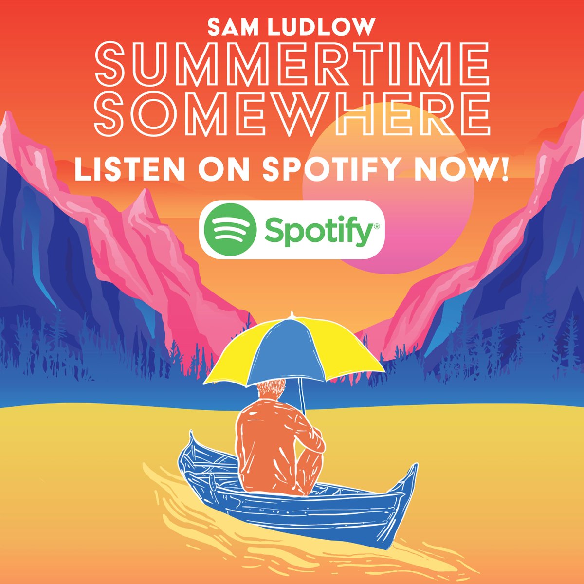 samludlow_who's tweet photo. My new single 'Summertime Somewhere' is out on ALL streaming platforms today!

Had a load of fun recording this with one of my closest friends and producer @poorpetal 

We did the whole track in the kitchen. No like for real.

https://t.co/mxqEH959lB…

#newmusic #newmusicfriday https://t.co/1MEMDYPYBQ