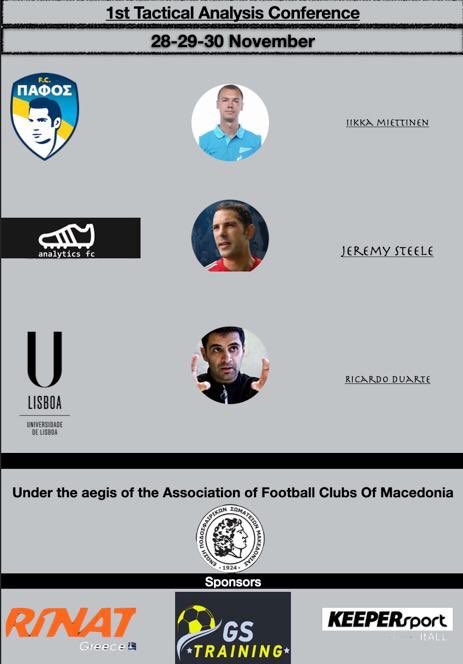 Sharing some ideas about tactical analysis next week in a good company!