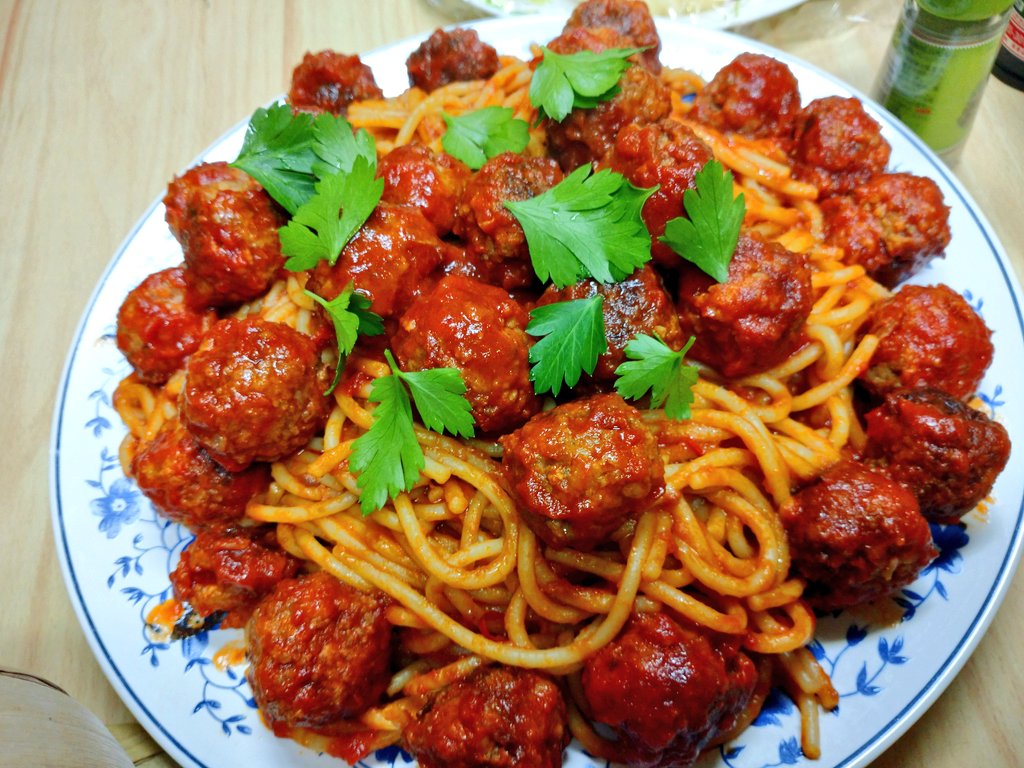 ミートボールスパゲッティ