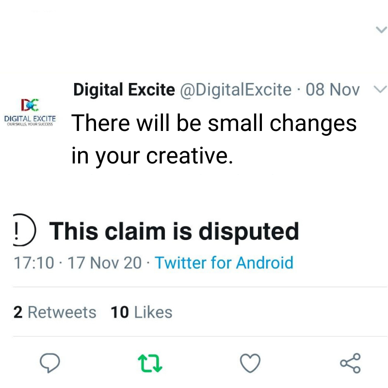 DigitalExcite's tweet photo. Debate between agency and client on this kind of topics is endless. And this type of claim is always gonna be disputed.
#digitalexcite #ThisClaimIsDisputed #agencylife #MomentMarketing #digitalmarketingagency #digitalmarketingmeme #creativity #trendingmeme #socialmediameme https://t.co/QWALgJmzDw