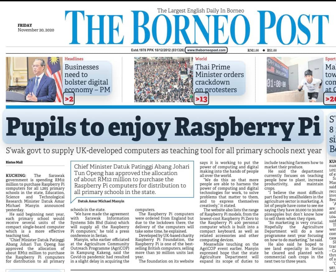 As a STEM teacher in primary schools, I do not want my students to use a Raspberry Pi, not as their main computer, and definitely not as the first Computer they use. It Limits their application. Give them a Windows PC, please. And save the public some money.