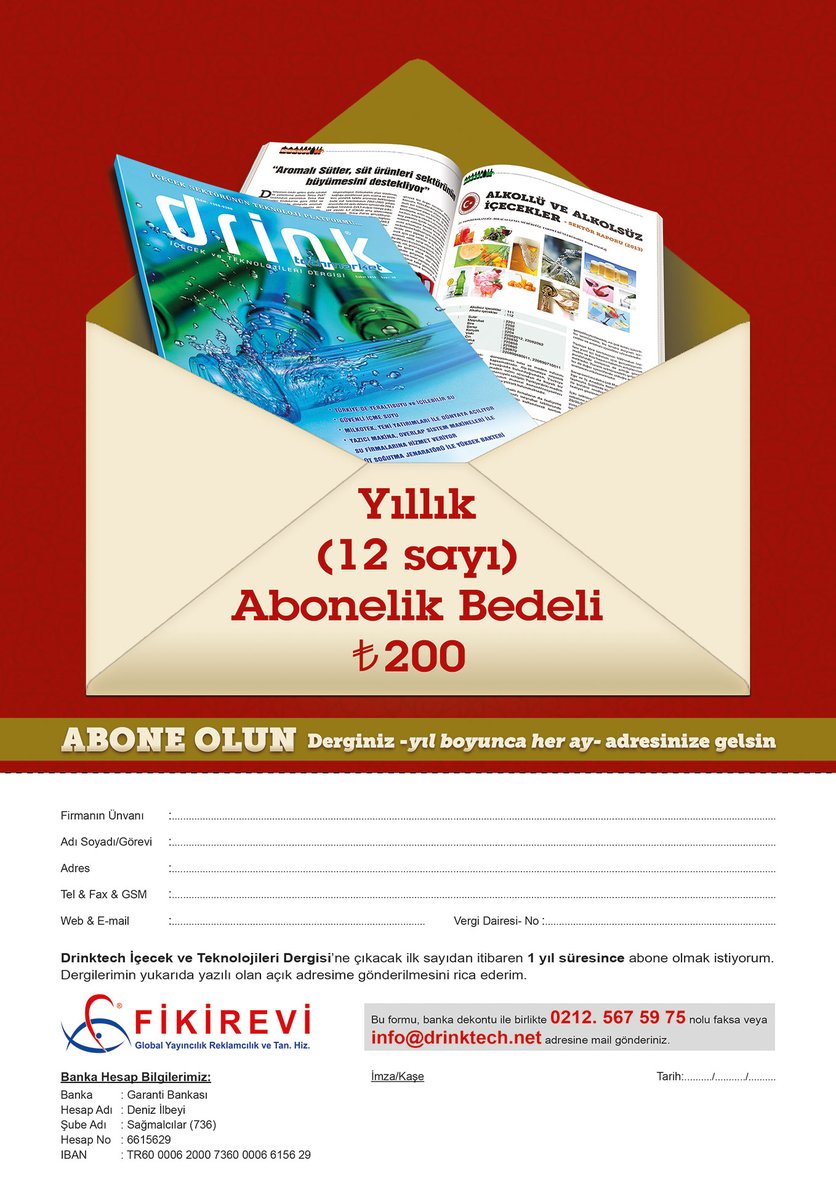 tüm yeniliklerden haberdar olmak için...
drinktech.net
 #drinktech #içecek #ambalaj #gıda #gıdamakineleri