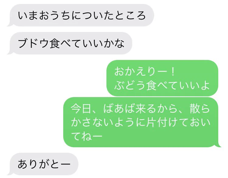 小学校3年生の娘から送られてきたメールが可愛すぎる！こんなやりとり癒しです…