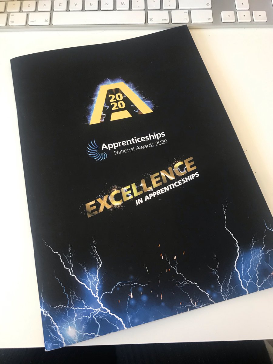 Apprenticeships's tweet photo. We're feeling very excited that the National Apprenticeship Awards 2020 will take place next week - 7:30pm on Wed 25th November! Don't forget you can watch the ceremony live online - https://t.co/qJvRoJHETx 

#FridayFeeling #AppAwards20 https://t.co/ffG0LbxExd