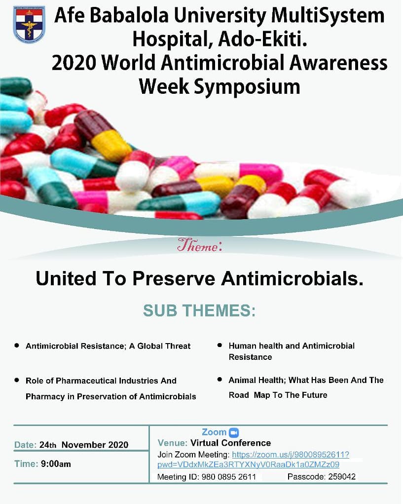 #WorldAntimicrobialAwarenessWeek