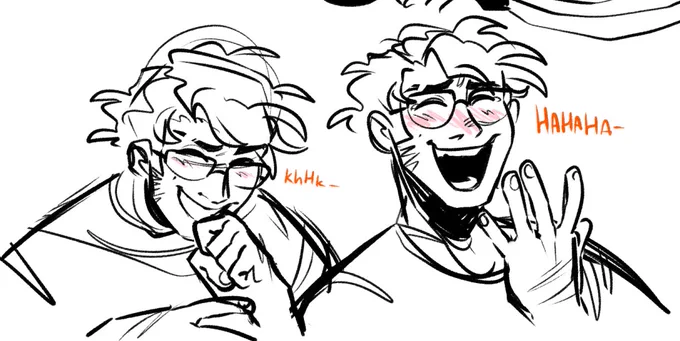 Hi after cramming a bunch of schoolwork I imploded and drew my OCs. 