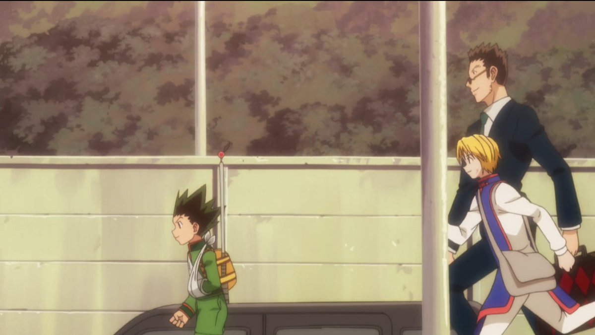 THEY'RE RUNNING TO GO SAVE KILLUA WOW