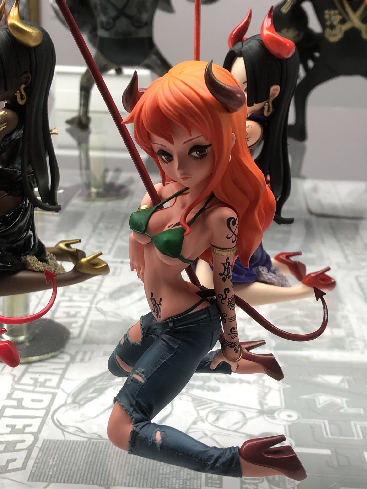 ONE PIECEワンピース バスターコール展 ナミ Amazon | ONE PIECE BUSTERCALL Devilish NAMI ワンピース