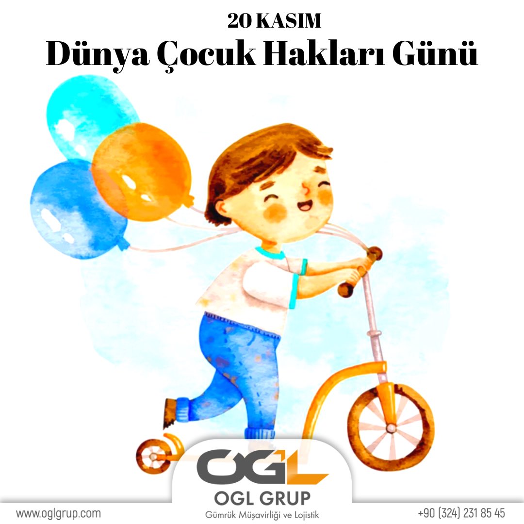 oglgrup's tweet photo. Dünya üzerindeki çocukların en temel hakkı çocuk olabilmektir!

#DünyaÇocukhaklarıgünü #20kasım #çocuk #hak #oglgrupkutluyor #ogl #oglgrup https://t.co/jIGBnMUALG