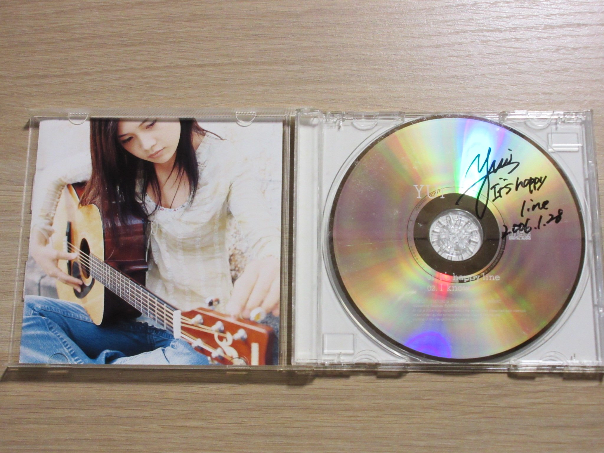 YUI It’s happy line / I know CD