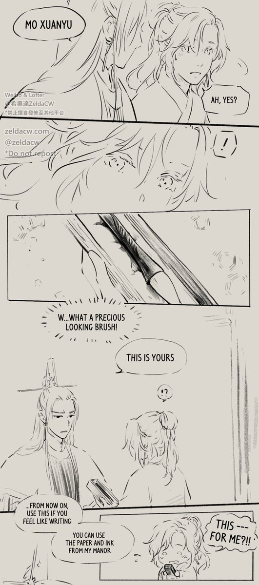 ?Mo Xuanyu Underworld story comic update!
um???
*to be continued.
*see the thread or check my twitter moment 'For Mo XuanYu' for previous parts of the story