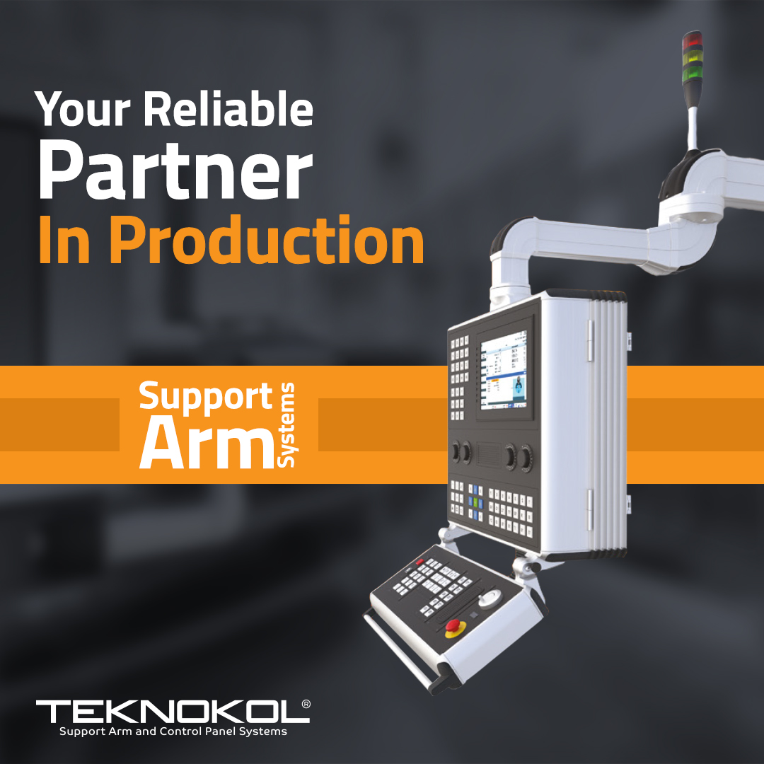 teknokol_as's tweet photo. Support Arm Systems, one of the essential products in developing industry. Standing out as your biggest assistant which is adding value to the production phase with their functional features and different project-specific solution alternatives.
#teknokol #supportarm #production https://t.co/Q1XcQTyUg0