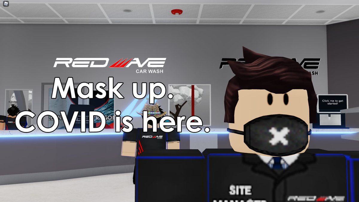 RedWaveRoblox's tweet photo. Welcome back to our C-Store. Renovations inside are complete! Masks are required upon entry. If you don't have one, you may use the giver button to the left of the door right upon entry. We also have sanitization stations that we recommend you use all throughout the C-store. 😷✅ https://t.co/tezP2zurvJ