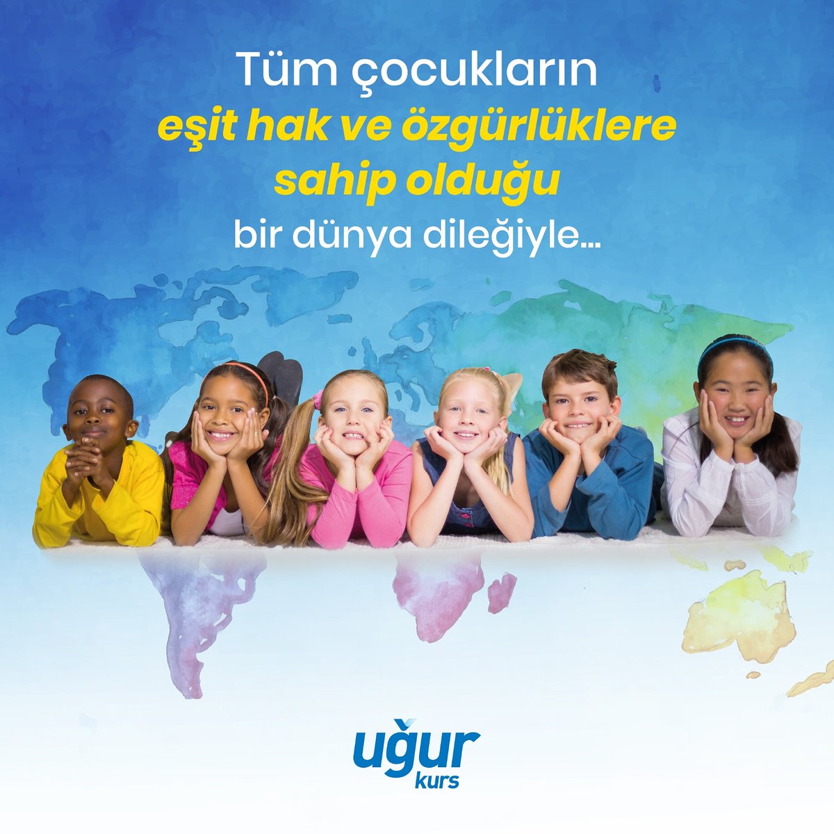 Tüm çocukların gülümseyebildiği; eşit sağlık, yaşam ve eğitim hakkına sahip olabildiği bir dünya dileğiyle... #DünyaÇocukHaklarıGünü kutlu olsun. 🎈