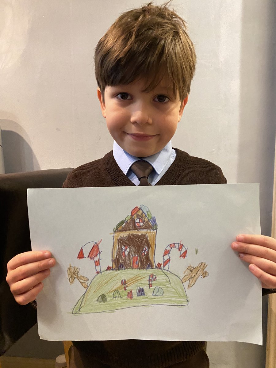 We missed the post but Ciarán Laing wanted to show you his Gingerbread men Christmas picture. He loves watching your programme with all his friends in First Class <a href="/stclares1803/">St. Clare's Primary</a>