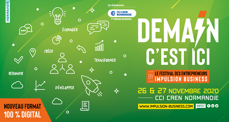 CCINormandie's tweet photo. #IBFEST⚡️⚡️Le Festival Impulsion Business s’adapte et vous propose une édition 100 % digitale et gratuite avec un programme de #webinaires !
📅les 26 et 27 novembre 2020
✔️ Programme & Inscription : https://t.co/40zhiVEzvd
#Normandie #relance #numérique https://t.co/zyuIdoFDru https://t.co/FOa7XmDBaK