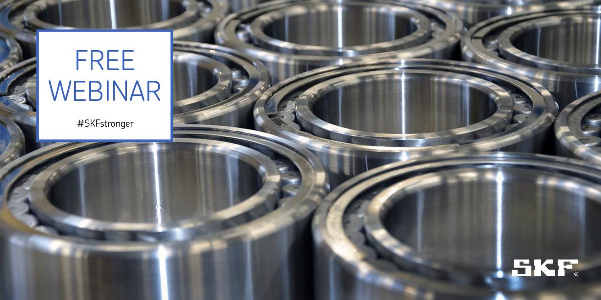 SKFgroup's tweet photo. On Thursday, November 26, at 9.00 &amp; 16.00 CET, we will host a free webinar where we will provide you with a checklist tailored to ensure well-working bearing arrangement designs. #SKFstronger
9.00 CET: https://t.co/VSPkOTMgIF
16.00 CET: https://t.co/aG42s406gC https://t.co/Qf4Rlf5Z0n