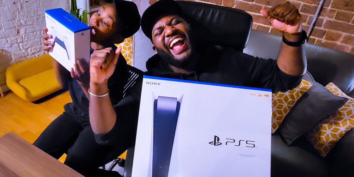 nownthenyt's tweet photo. We've recorded our #PS5 #unboxing and quick #gameplay video, for our #Gaming #YouTube channel. Being uploaded shortly 🙌🏾🎮

Subscribe now: https://t.co/SHMwijm3Iy

#PS5UK #PS5PREORDER #PS5PREORDERUK #nownthenyt #Sony #Playstation #PlayStation5 #PlayHasNoLimits https://t.co/DlbGkpAWBg