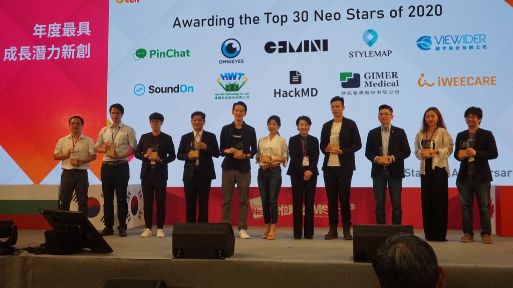 TaiwanTechArena's tweet photo. Congratulations to TTA's 12 startup teams for being selected into the top 30 category of the #MeetNeoStarDemoShow! 
#WELLGEN #xMight @WingsSingular #OmniEyes @iWEECARE #HanWinTech @hackmdio @Heroic_Faith #GanZin #Deep01 #Bovia #NewGarden https://t.co/Sf8dap0LFe